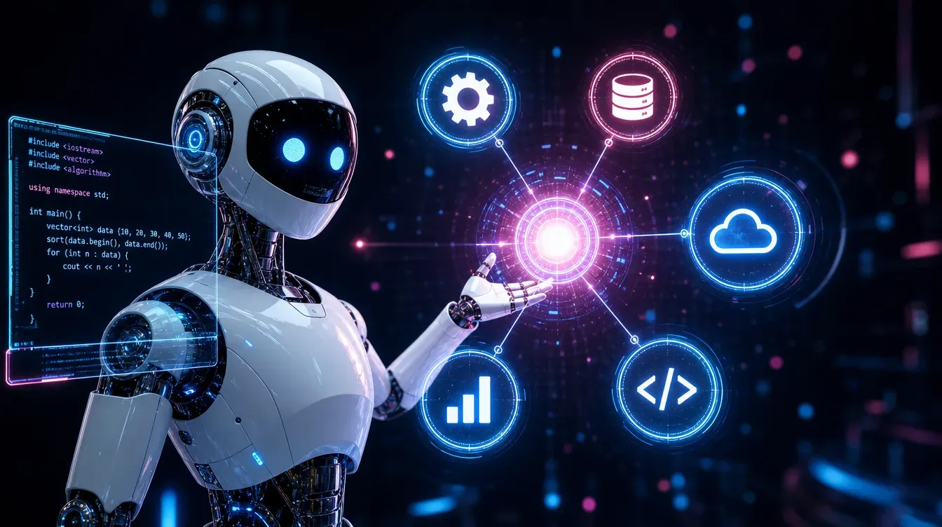 Custom AI Solutions illustration
