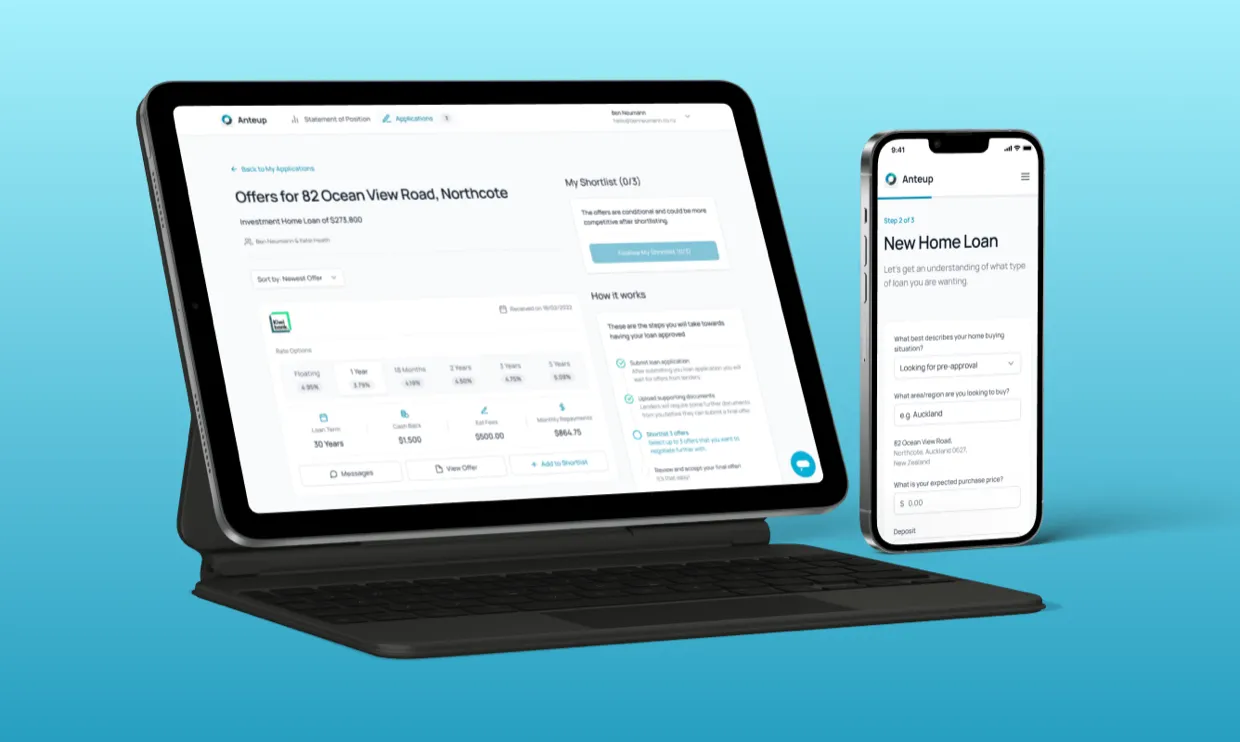 Anteup, Fintech / Lending