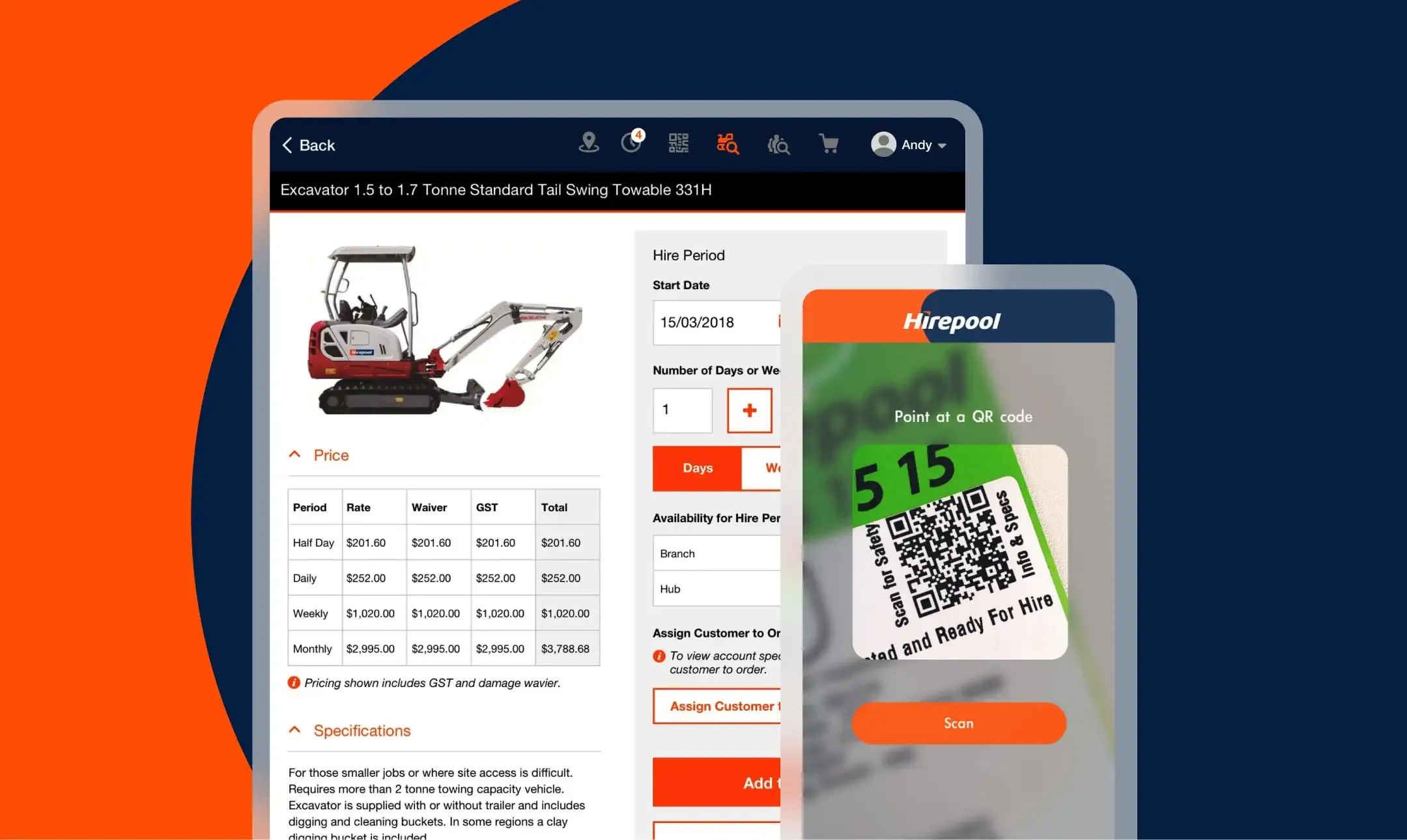 Hirepool, Enterprise App