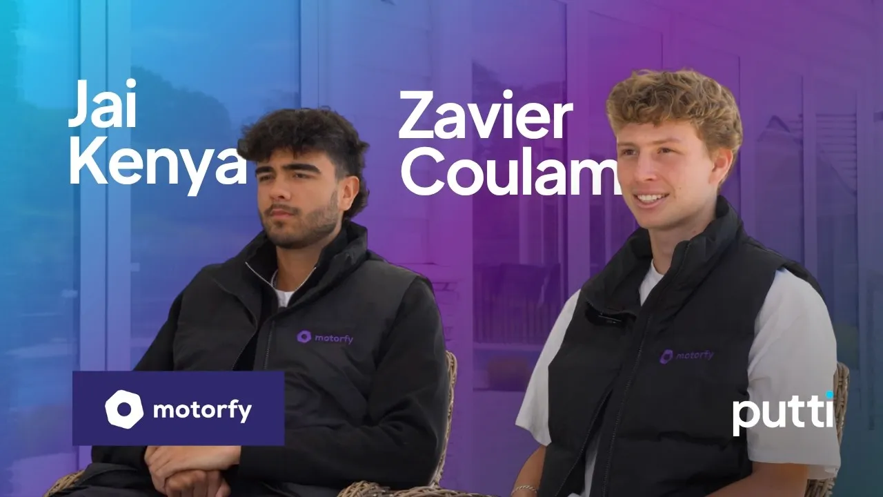 Zavier Coulam & Jai Kenya, Motorfy testimonial