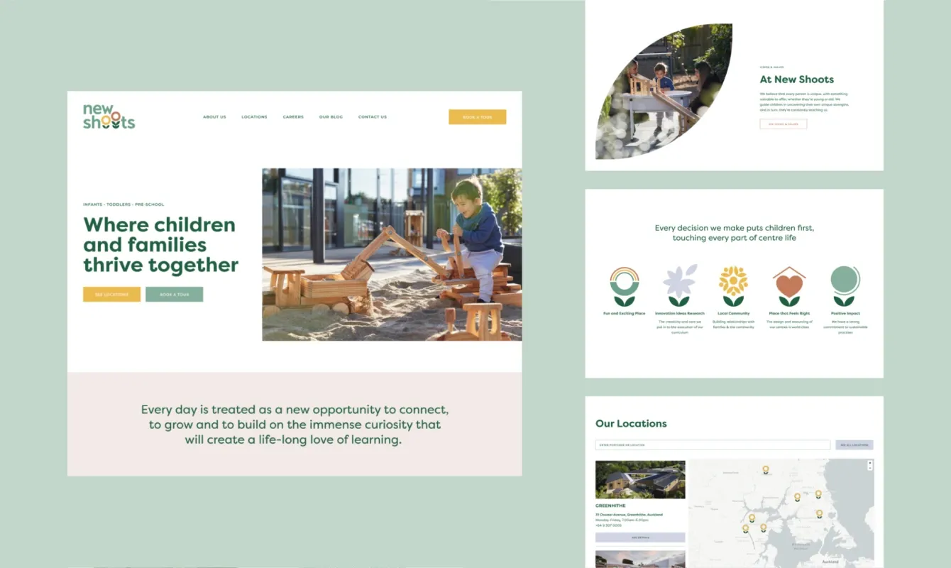 New Shoots, Website Rebuild