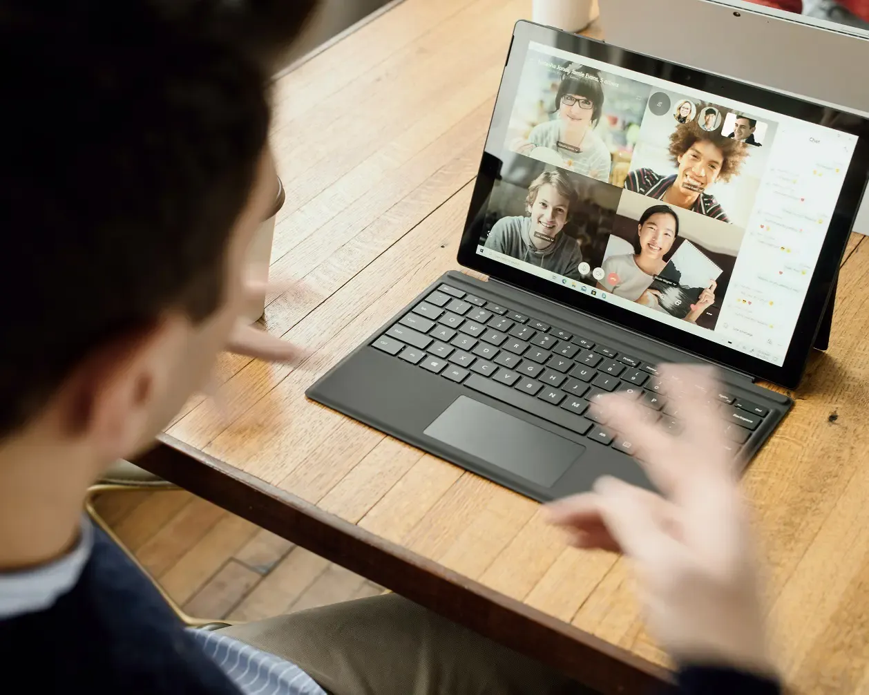 Remote team working together, representing IT outsourcing in New Zealand