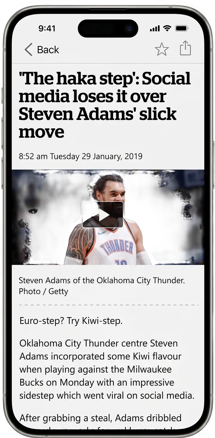 NZ Herald app built by Putti