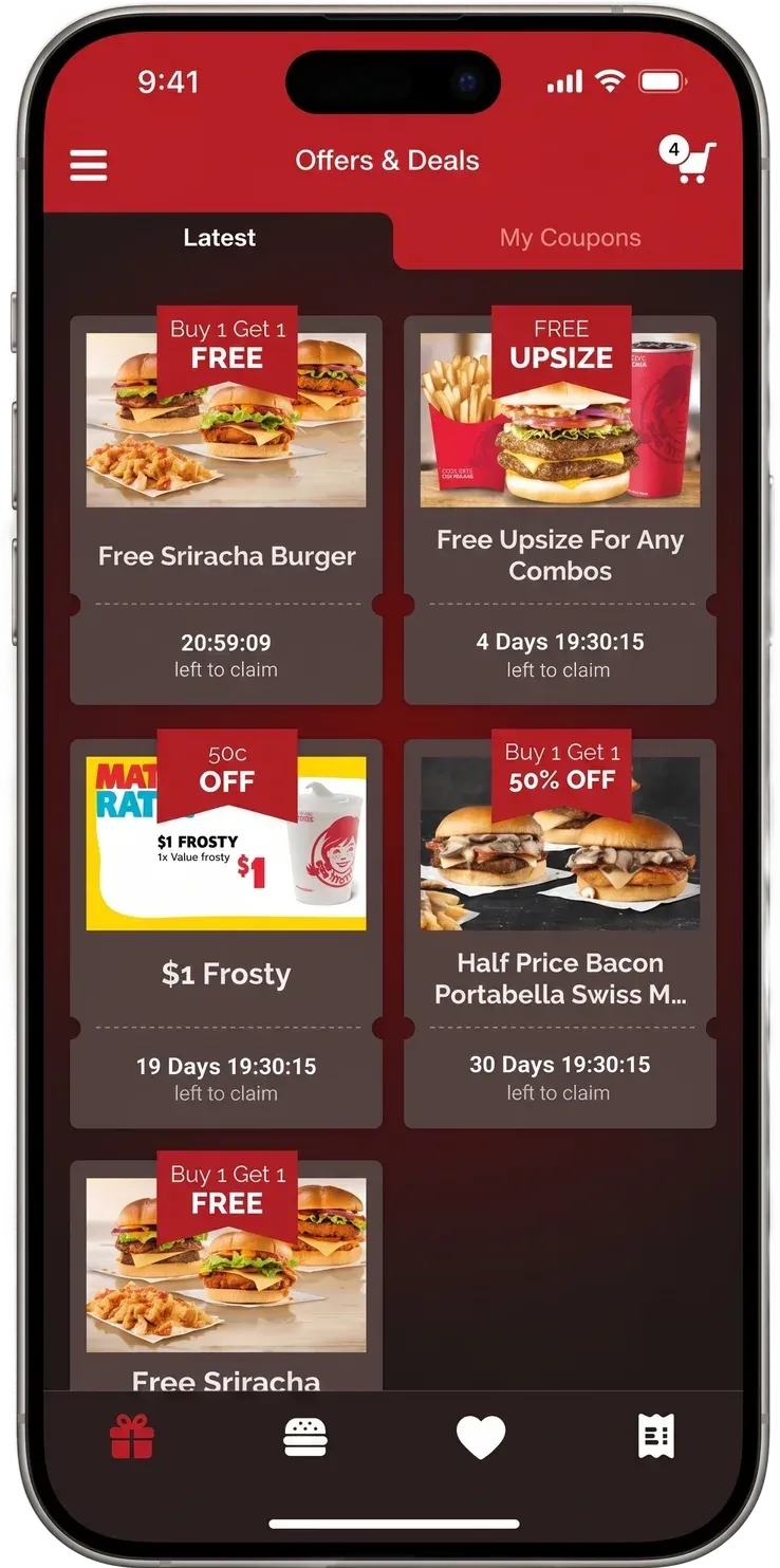 Wendy's app built by Putti