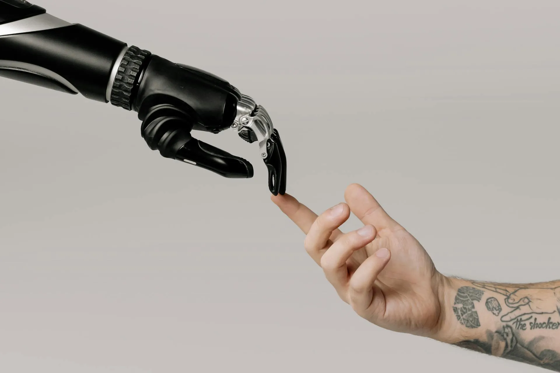 Futuristic digital network of AI agents communicating on behalf of users