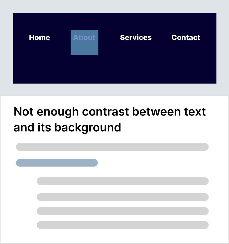 accessibility audit example